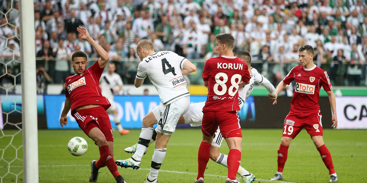 Legia rozbiła Piasta