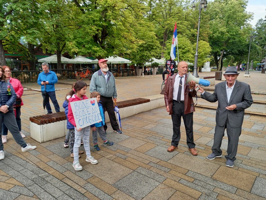 Protest zbog isušivanja lekovitih izvora u Vrnjačkoj Banji 