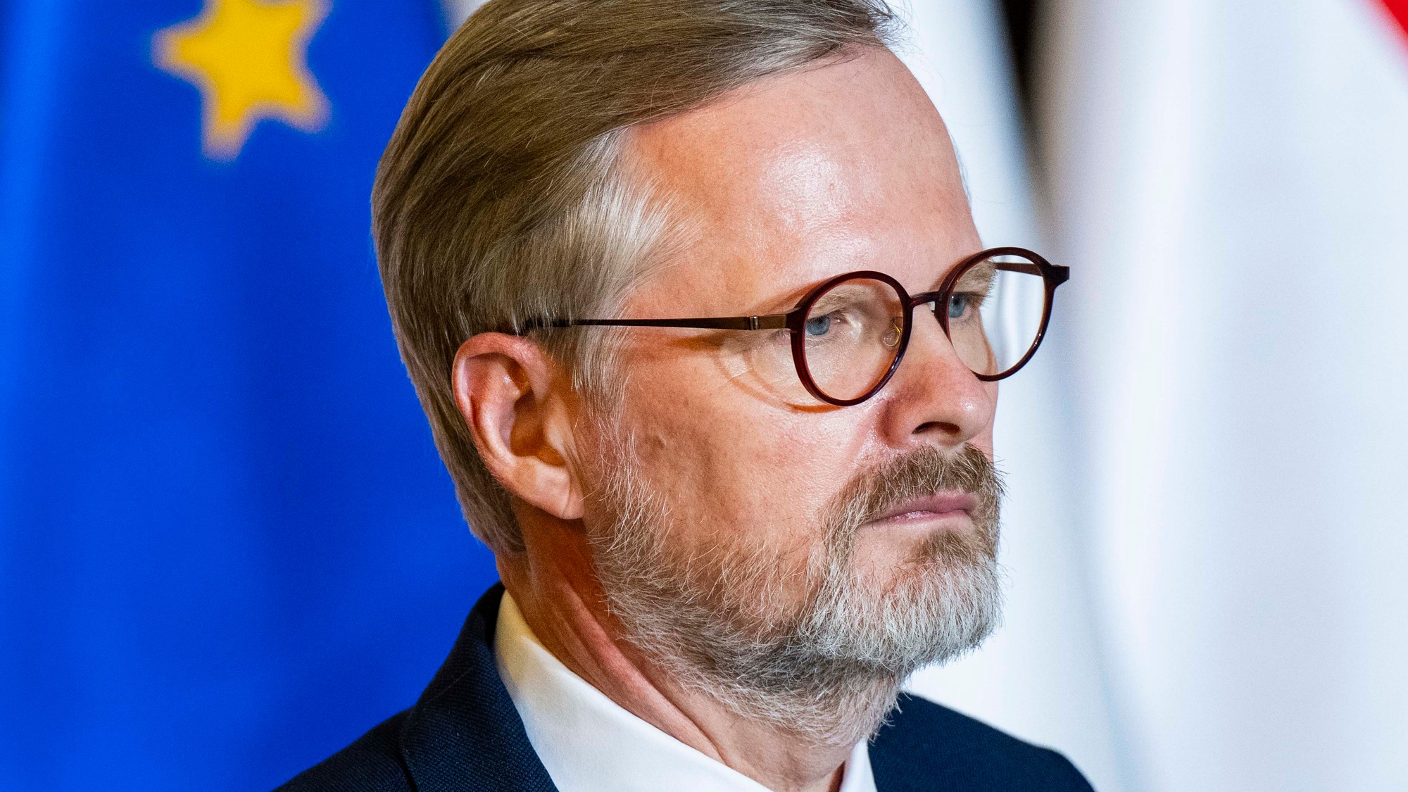 Český premiér Petr Fiala.