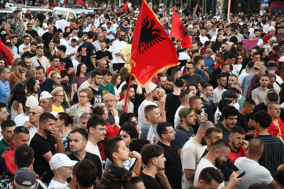 Protest u Albaniji