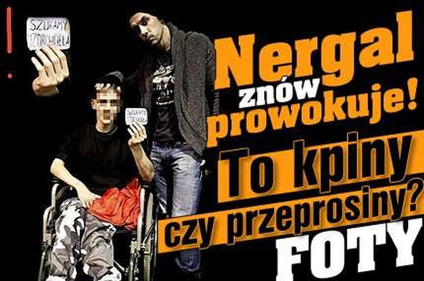 Nergal znów prowokuje! To kpiny czy przeprosiny?! FOTY