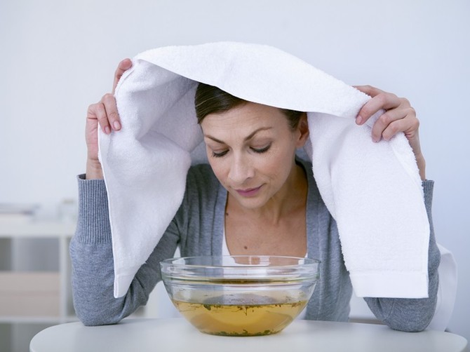 Kod infekcija gornjih respiratornih puteva, kijavica i upala sinusa od velike koristi može biti inhalacija