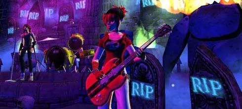 Screen z gry Guitar Hero 2