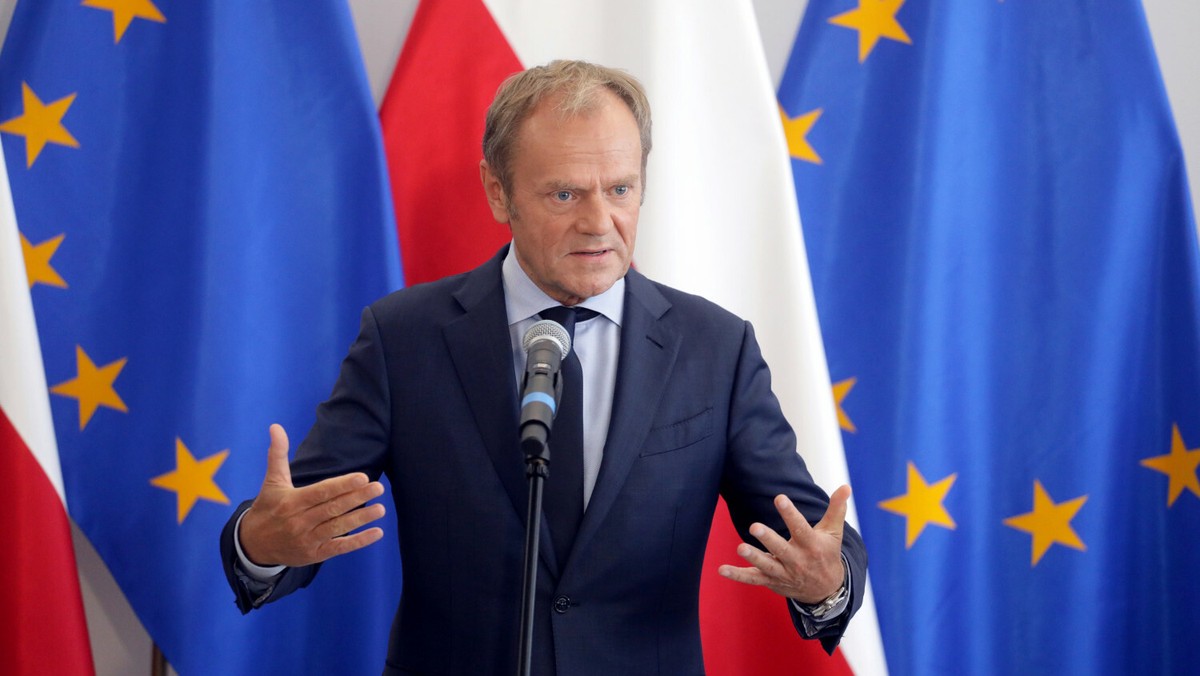 Donald Tusk w Senacie