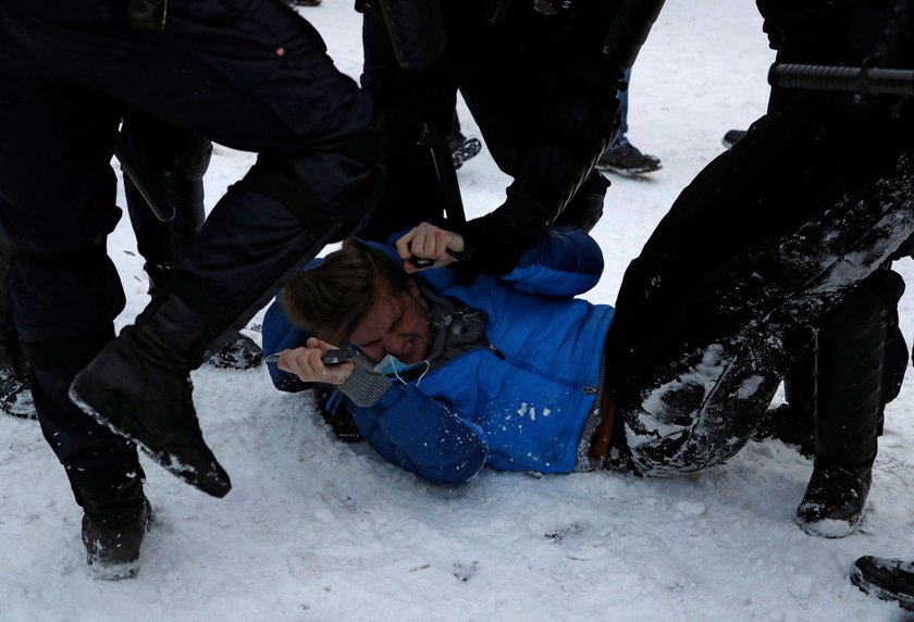 Rally in support of Alexei Navalny in Moscow