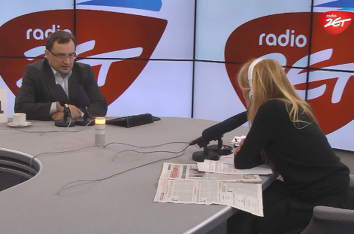 Zigniew Ziobro i Monika Olejnik