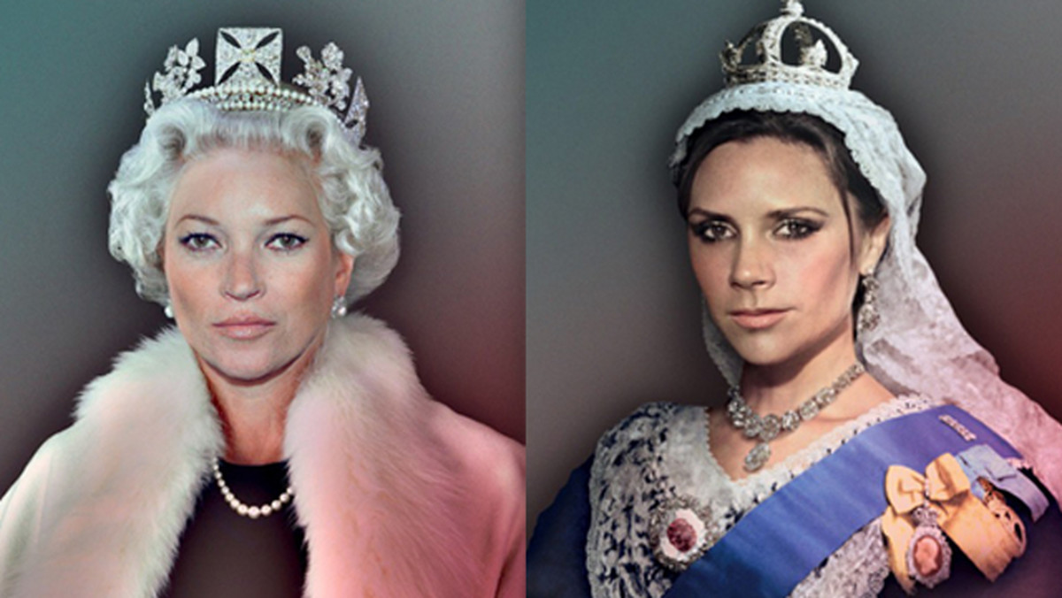 Kate Moss jako królowa Elżbieta, a Victoria Beckham w roli królowej Victorii? To dopiero widok!