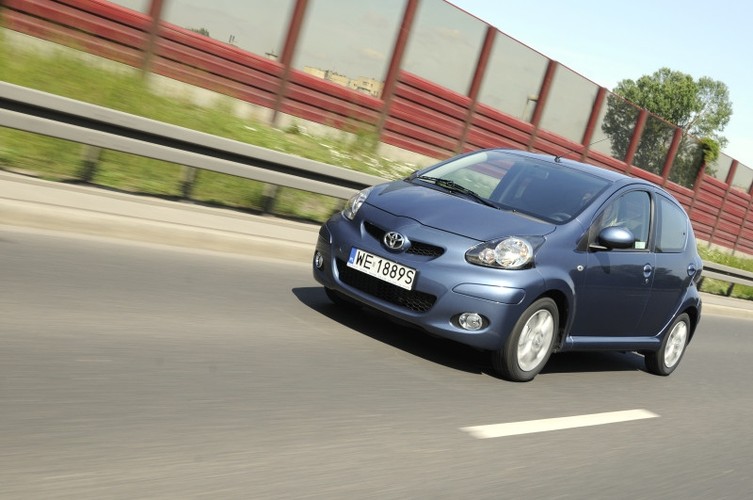 Toyota aygo - trzecie miejsce w klasie aut mini
