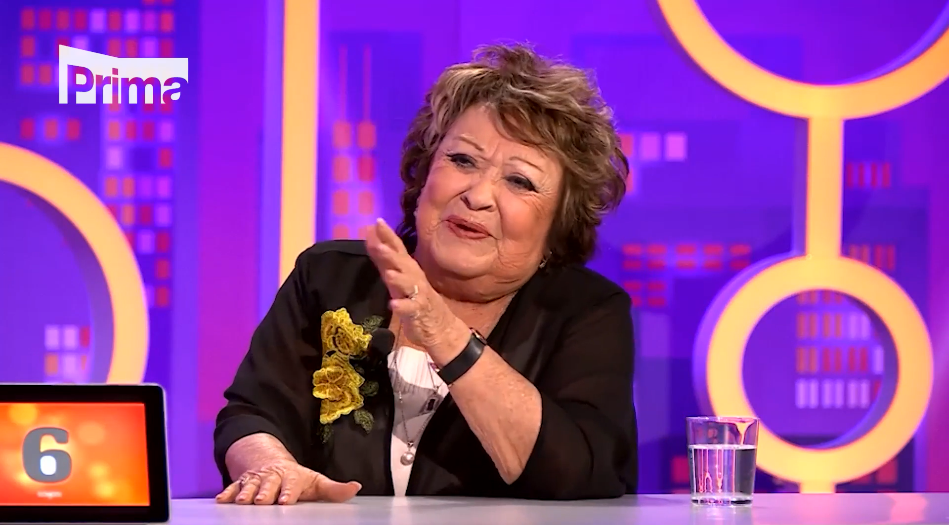 Herečka Jiřina Bohdalová.