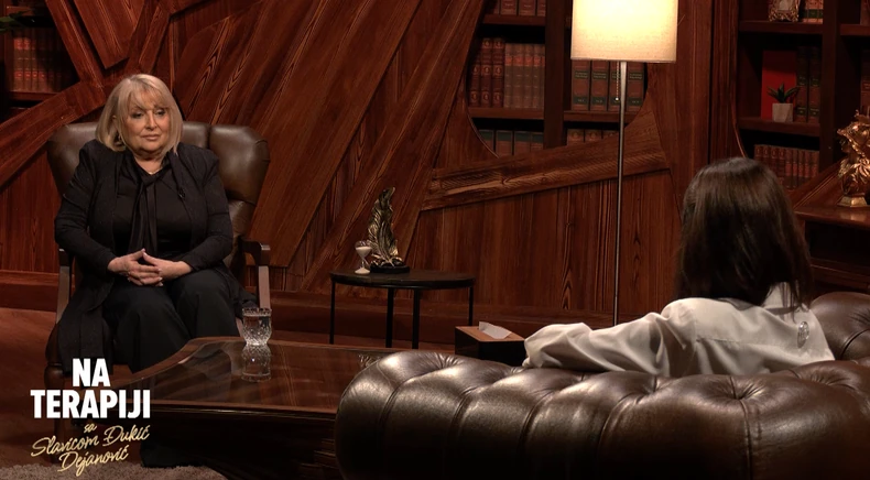 Višnja Petrović, emisija "Na terapiji sa Slavicom Đukić Dejanović"