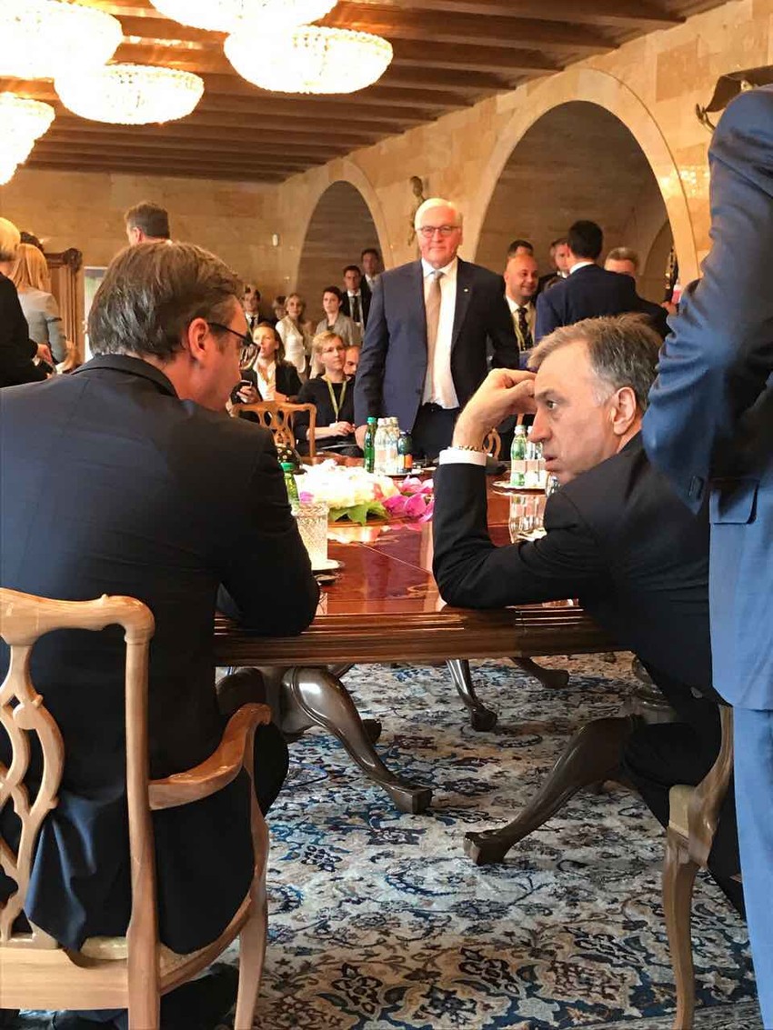 Aleksandar Vučić i Filip Vujanović