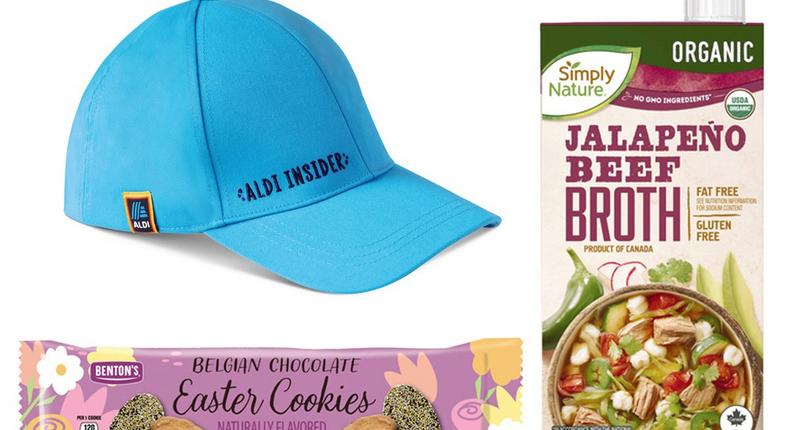 Aldi is bringing Easter-themed items and its 2023 merch to shelves for March.Aldi