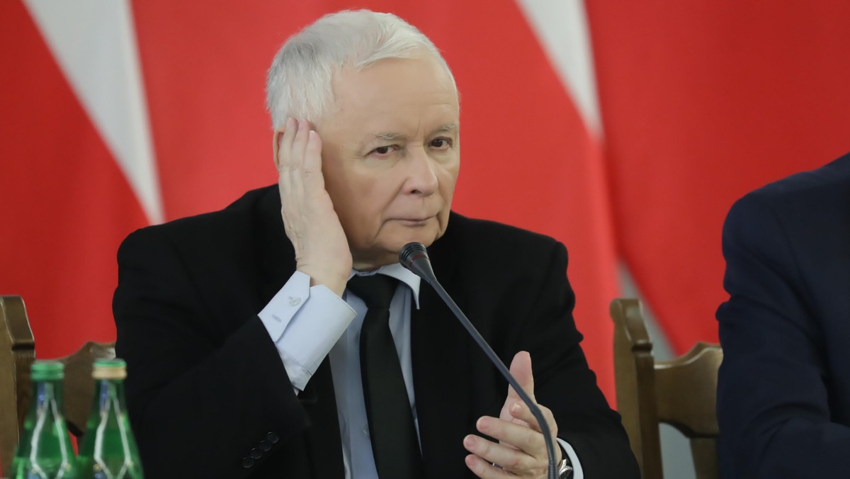 Prezes PiS Jarosław Kaczyński