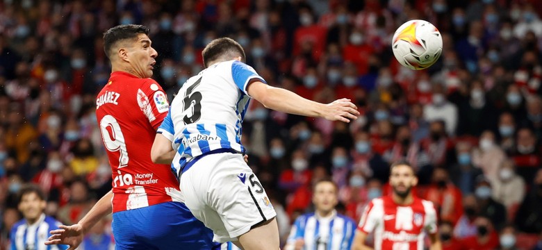 Luis Suarez uratował Atletico Madryt przed porażką z Realem Sociedad