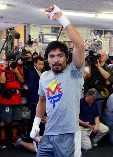 Manny Pacquiao szykuje się do walki z Floydem Mayweatherem Jr.