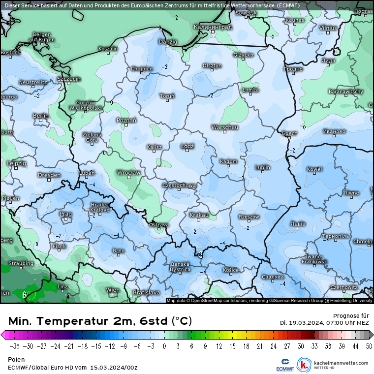 Noce będą zimne, z mrozem