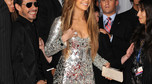 Jennifer Lopez na rozdaniu Grammy w 2011 roku