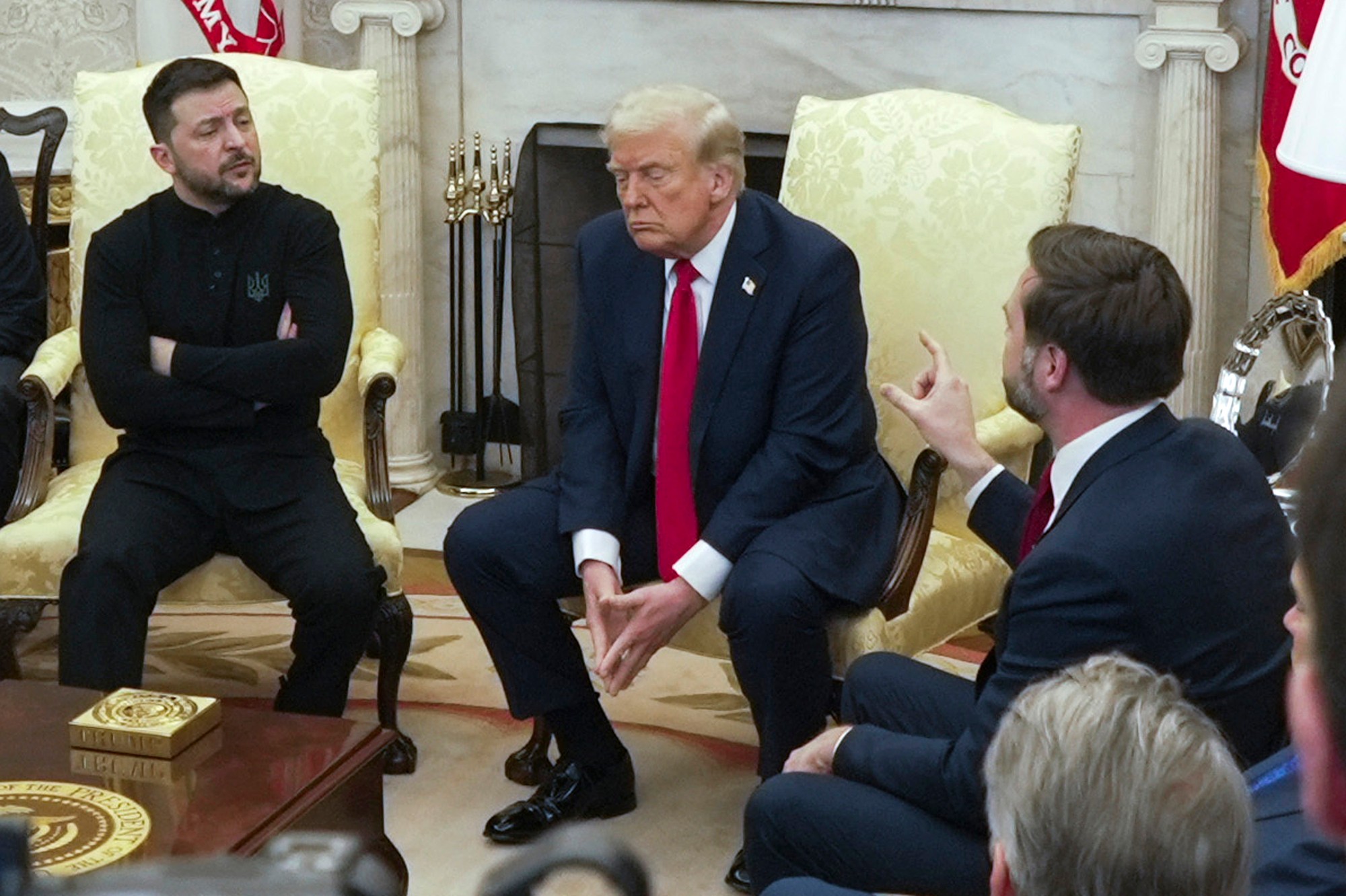 Ukrajinský prezident Volodymyr Zelenskyj v USA.