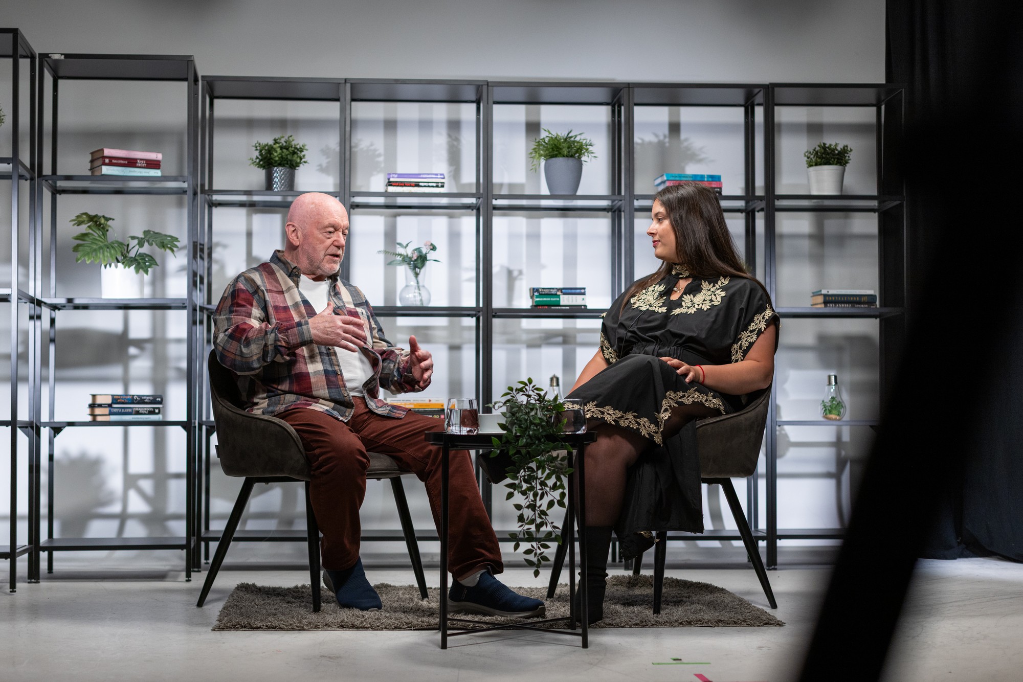 Legendárny slovenský spevák Peter Lipa a hudobníčka Teri Čikoš.