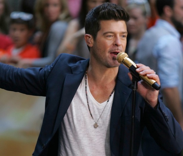 Robin Thicke nie był dość dobry dla Europy