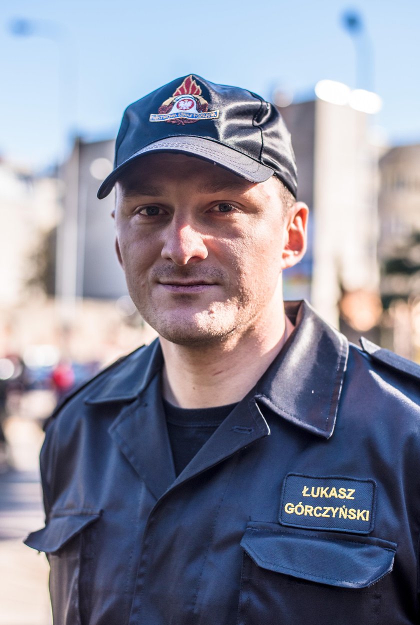 Łukasz Górczyński, rzecznik Miejskiej Straży Pożarnej w Łodzi