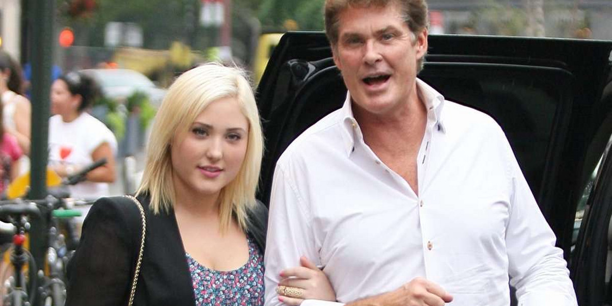 Hasselhoff przyjaźni się z córką