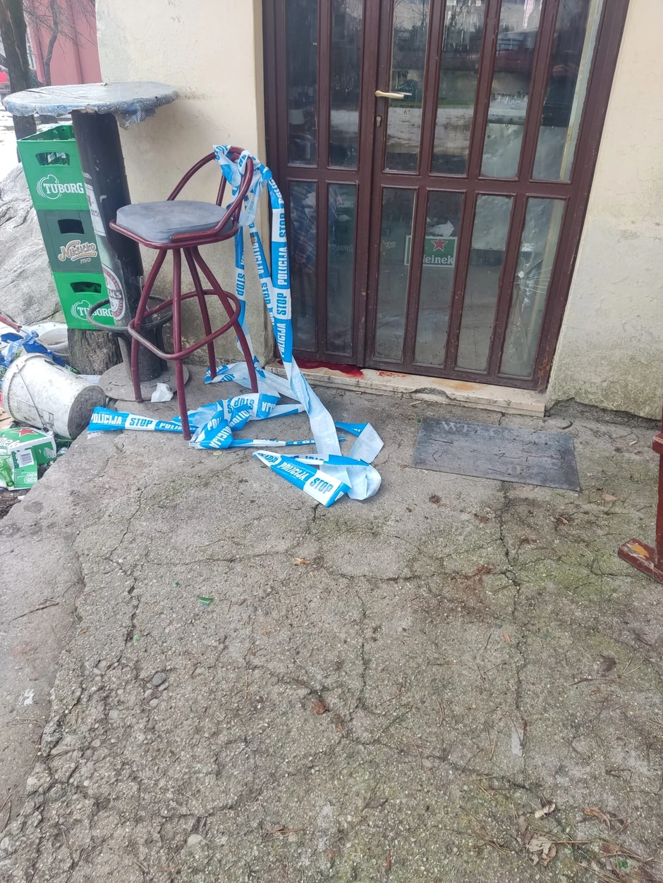 Kafana, masovno ubistvo, Cetinje