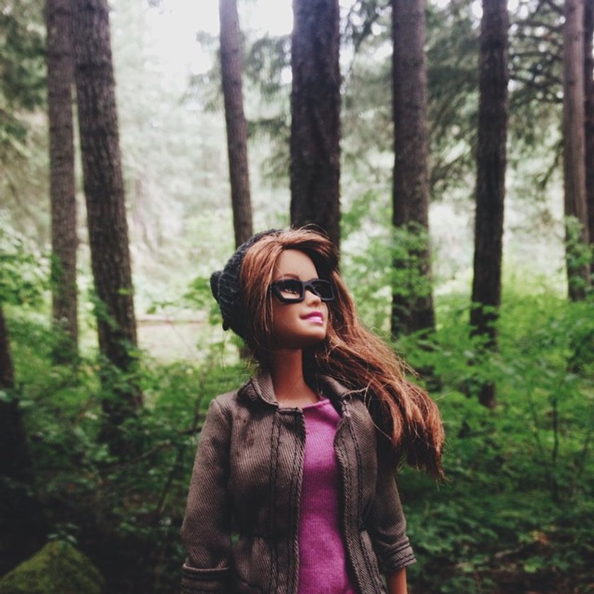 Barbie jako hipsterka