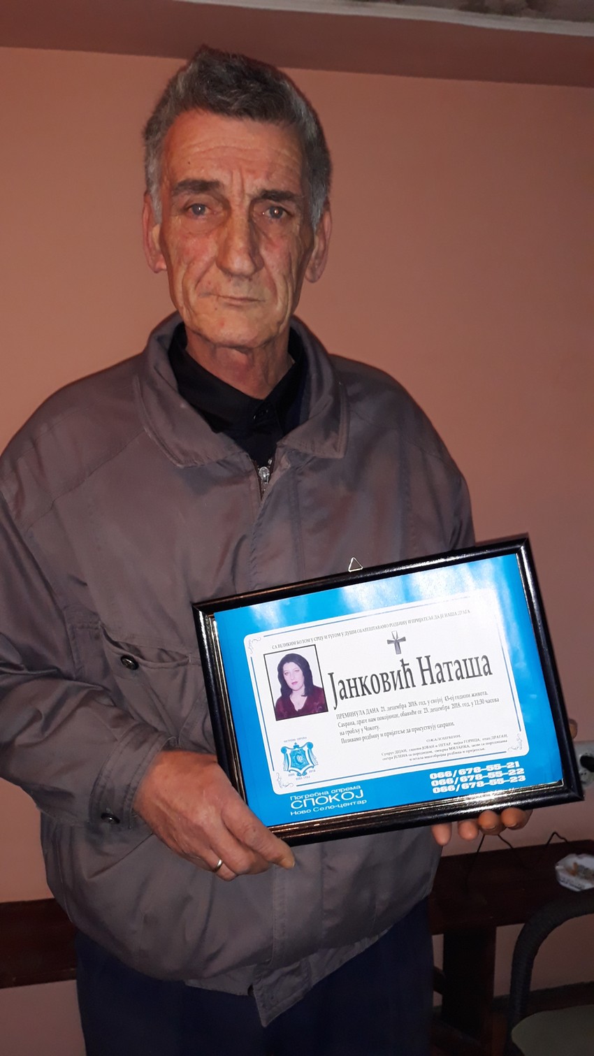 Dragan Cekic otac nastradale Nataše