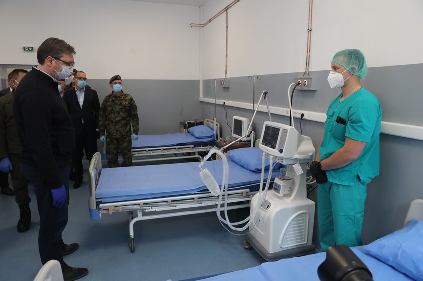 Vučić u VMC Karaburma