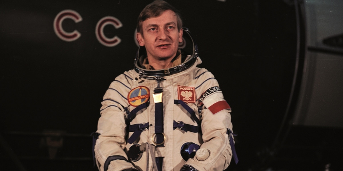 Gen. Hermaszewski poleciał w kosmos w 1978 roku.
