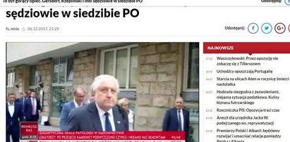 TVP wytropiła „tajną naradę” PO i sędziów. Manipulacja?