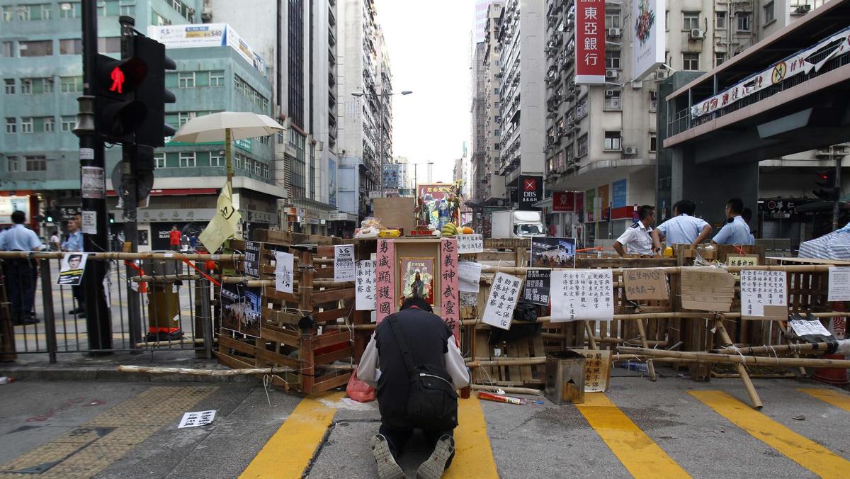 HONGKONG protesty