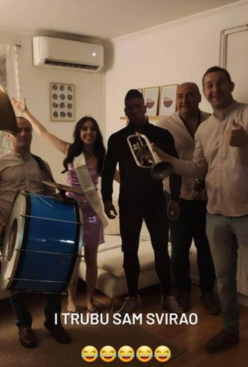 Sloba Radanović, objava na Instagramu