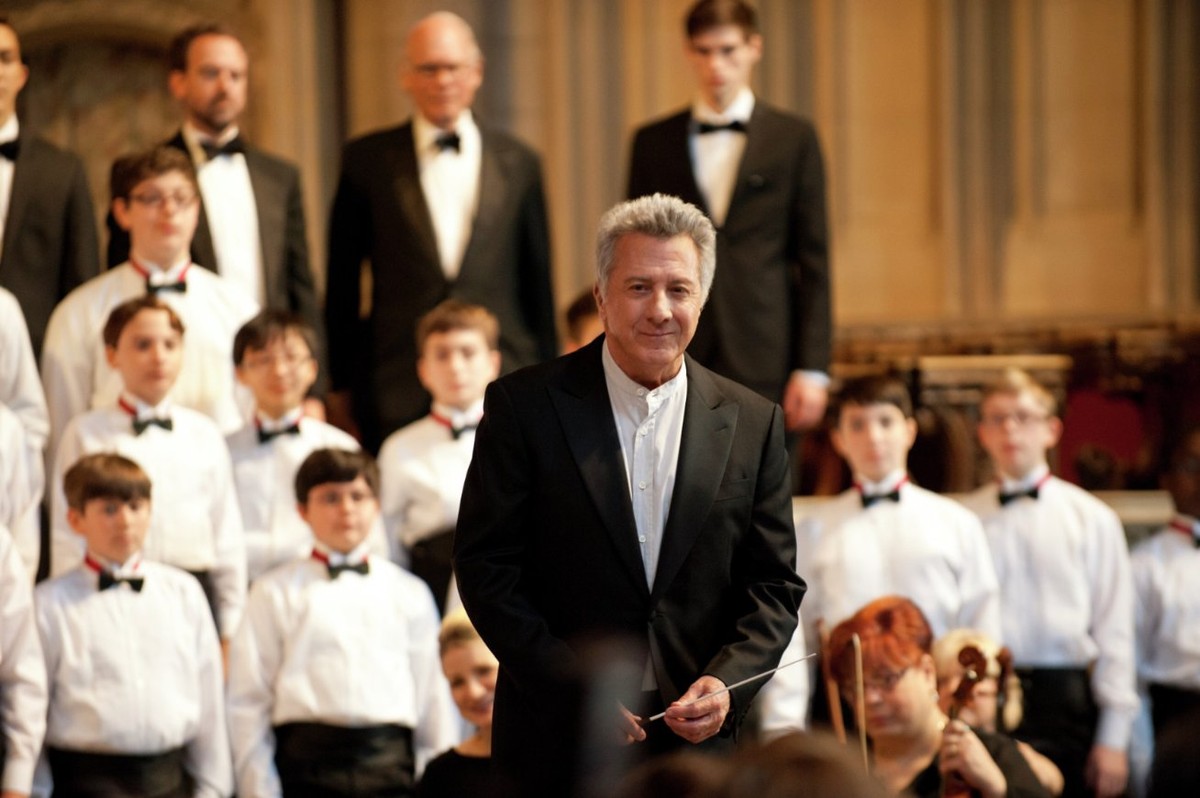 Dustin Hoffman odnalazł powołanie? Prowadzi chłopięcy chór