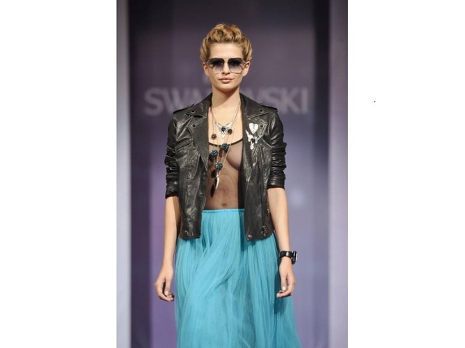 Swarovski na sezon jesień/zima 2011/2012 - pokaz kolekcji 'Wings of fantasy'.