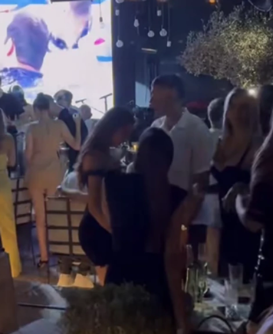 Bogdanović sa Milicom na proslavi