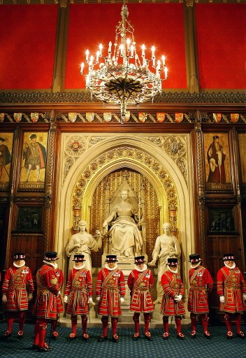 BRITAIN-POLITICS-ROYAL-BEEFEATERS