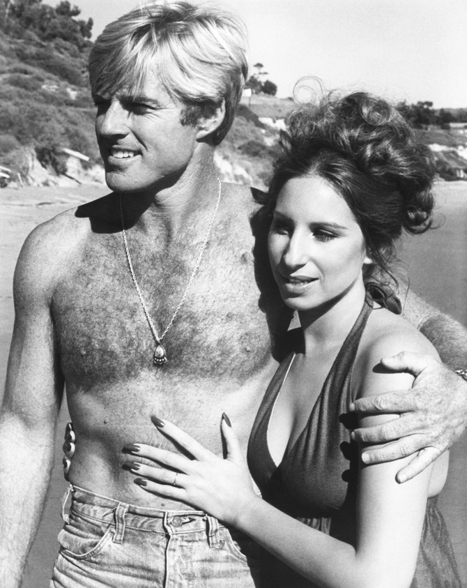 Barbara Strejsend i Robert Redford