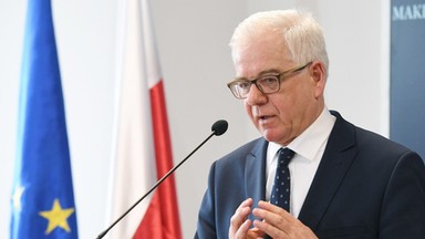 Jacek Czaputowicz o relacjach z USA: atmosfera nie jest najlepsza