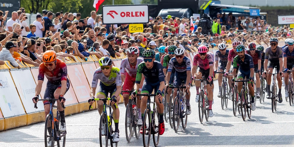 Tour de Pologne w Poznaniu.