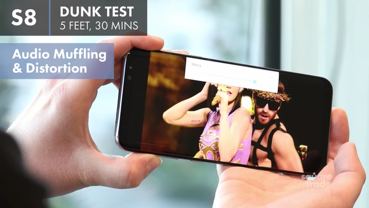 Nowy Galaxy S8 - testy wytrzymałości crash tests