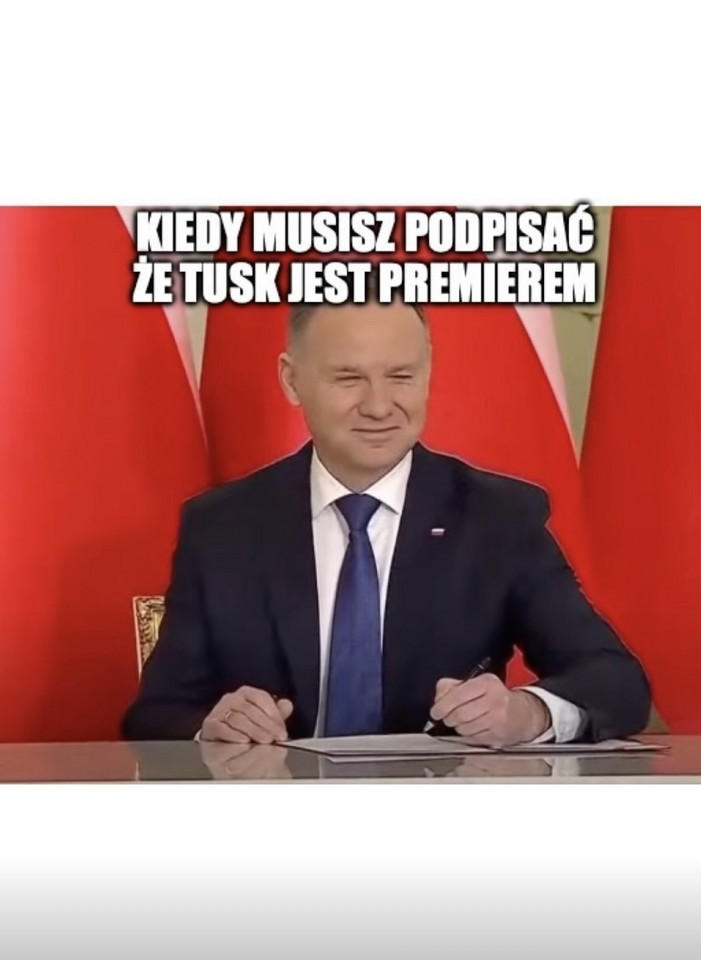 Najlepsze memy z Andrzejem Dudą