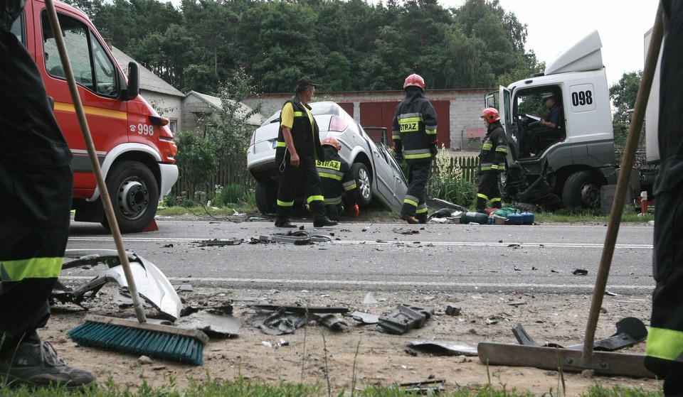 Tragiczny wypadek w Kobylnikach