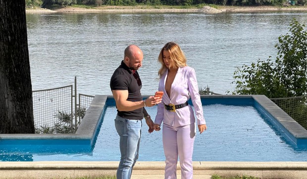 Tea Tairović sa mužem