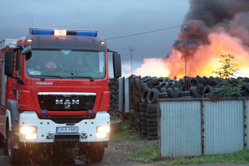 Wielki pożar pod Opolem