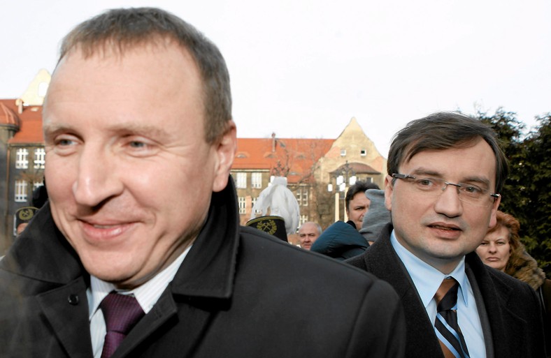 Jacek Kurski i Zbigniew Ziobro, 2011 r.