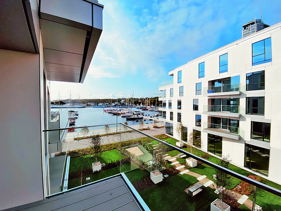 Yacht Park w Gdyni to pierwszy kompleks apartamentów z mariną za oknem wybudowany w dużym mieście.
