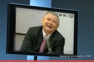 Jarosław Kaczyński w spocie PO śmiech