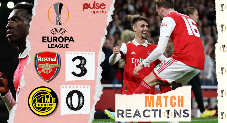 Arsenal cruised to an emphatic victory over Bodø/Glimt in the Europa League